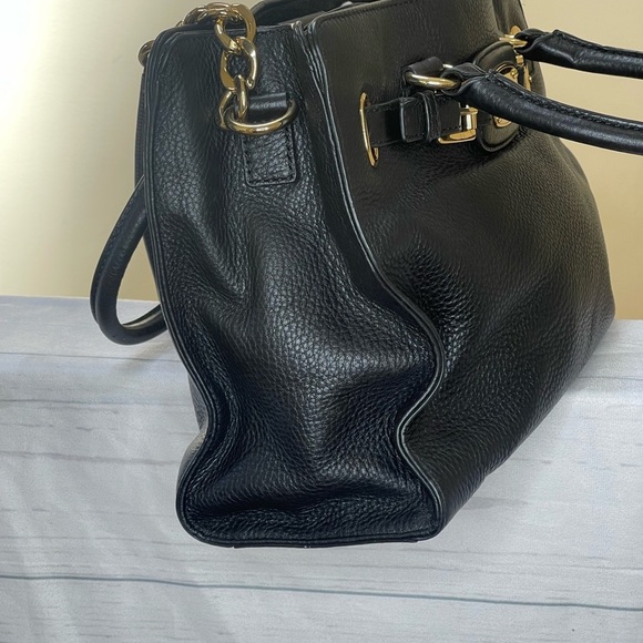 Michael Kors Chain-Leather Handle  Bag - Picture 2 of 12